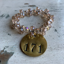 Load image into Gallery viewer, Brass Tag Collection Bracelet #171